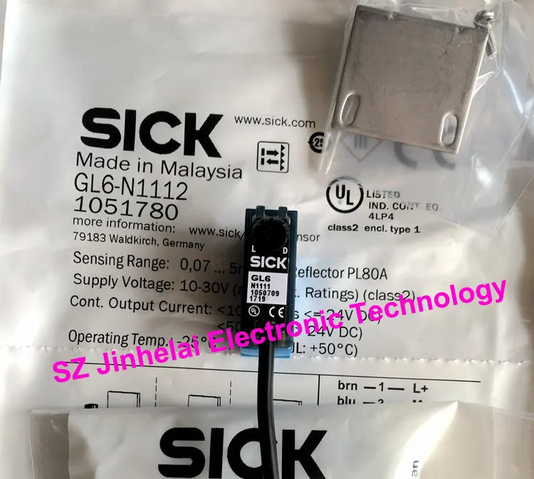 

GL6-N1112(IS GL6-N1111+stent) New and original SICK Photoelectric switch Photoelectric sensor
