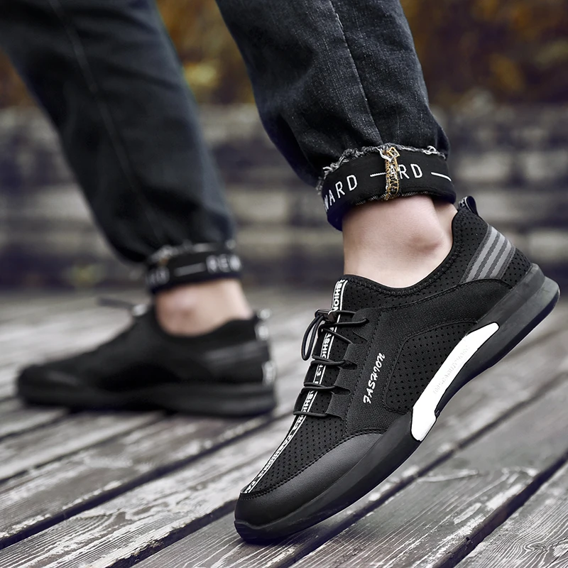 

NORTHMARCH Summer Breathable Solid Casual Shoes Fashion Elastic Band Men Shoes Flats Lightweight Men Trainers Zapatos Hombre