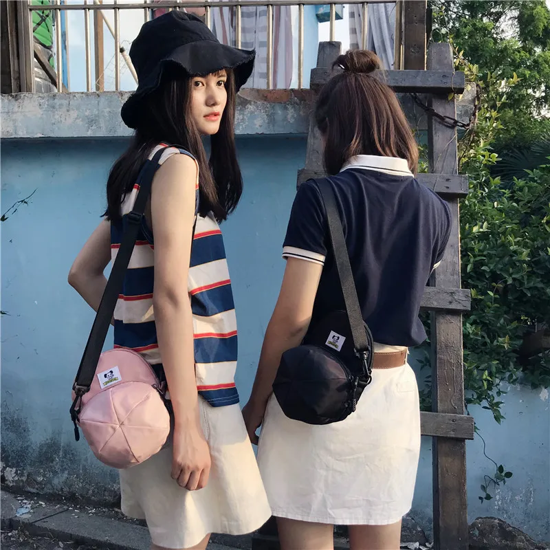 Menghuo New Hot Model Hat Shape Women Nylon Crossbody Bag Cute Handbags Shoulder Bags Creative Lady Messenger Cross body BagsIMG_2443