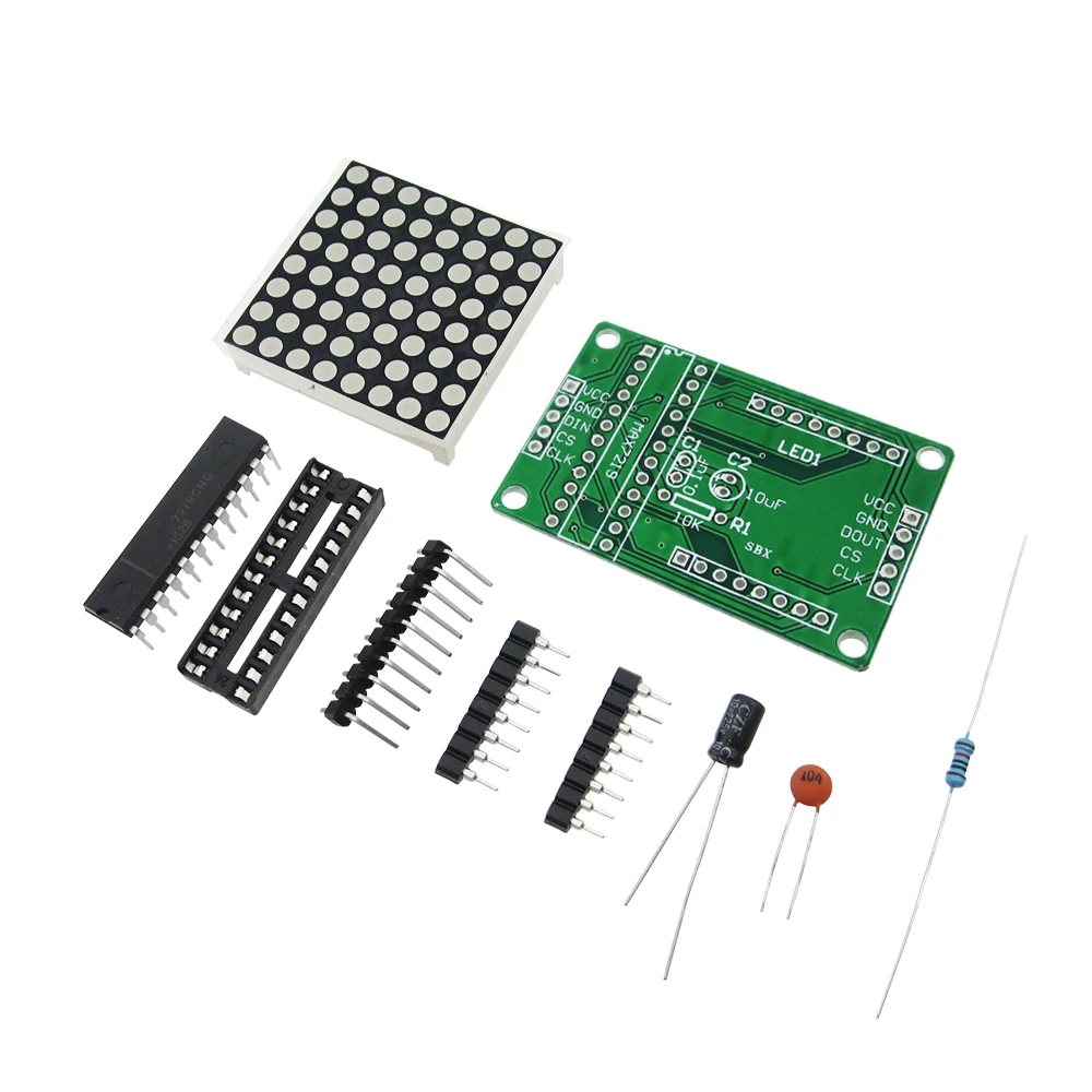 Новые 10 шт. DIY kit MAX7219 Матричный Модуль дисплей модуль MCU управления Специальные