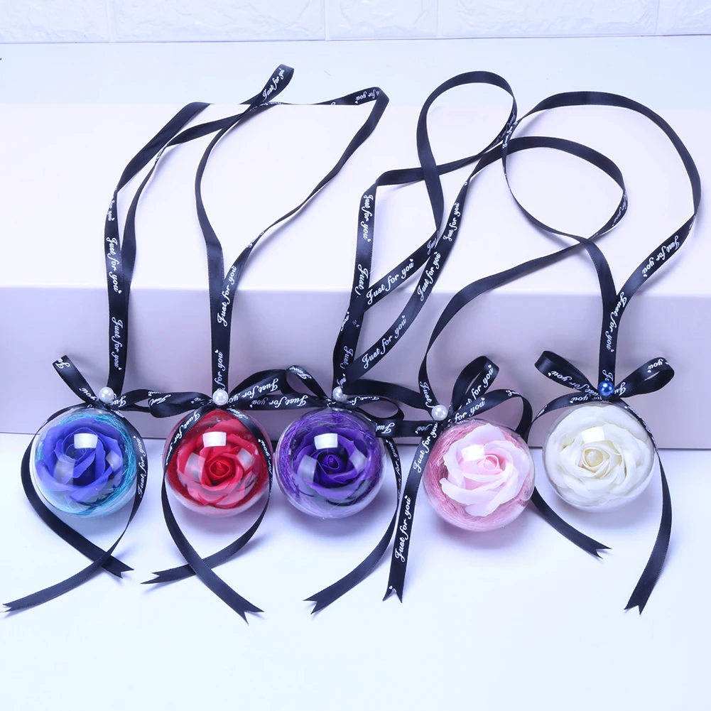 Автомобильный подвесной стеклянный флакон для духов, пустая подвесная ...