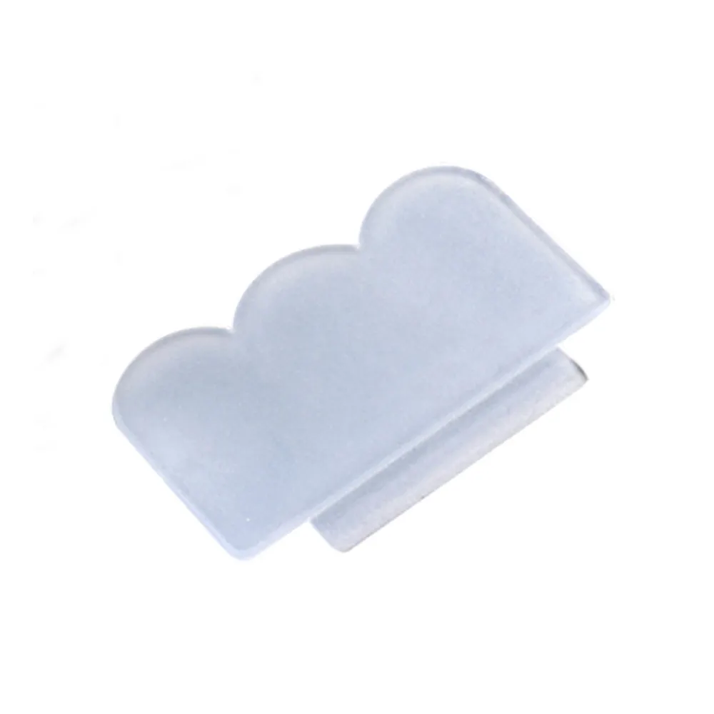 

2.4cm Clear Nail Art Stamping Stamper Scraper Image Plate Manicure Print Tool