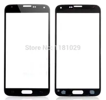 Free Shipping for Samsung Galaxy S5 i9600 Blue Front Galss Lens LCD touch Screen Glass Digitizer Lens