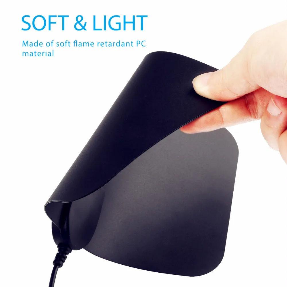 AH-LINK Indoor High Gain 4K 25DB HDTV DTV Box Digital TV Antenna 80 Miles Booster Active Aerial HD Flat Design Signal Receiver 