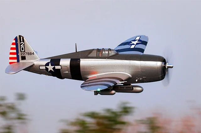 FMS модель 1500 мм P47 Razorback Радиоуправление Warbird Самолет PNP FMM089