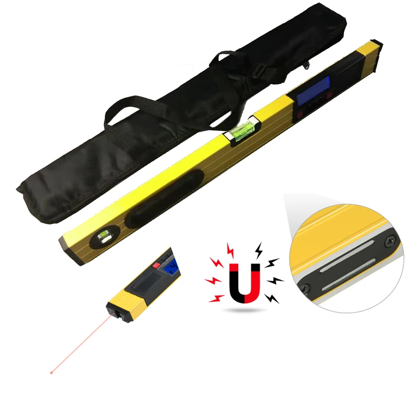 

40cm/60cm Digital laser Level Angle Finder Protractor electronic Level 360 degree Inclinometer with Magnets laser Spirit Level