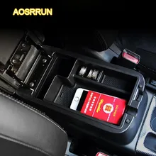 AOSRRUN центральный Многофункциональный поручень коробка для хранения Коробка для хранения es автомобильные аксессуары крышка для Mitsubishi ASX