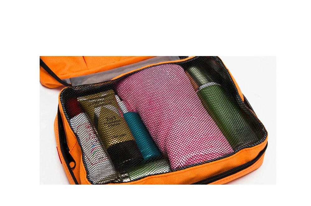 Hanging Travel Storage Bag Organizer Portable Makeup Cosmetic Toiletry Pouch Casual Camping Case Accessories Home Organization