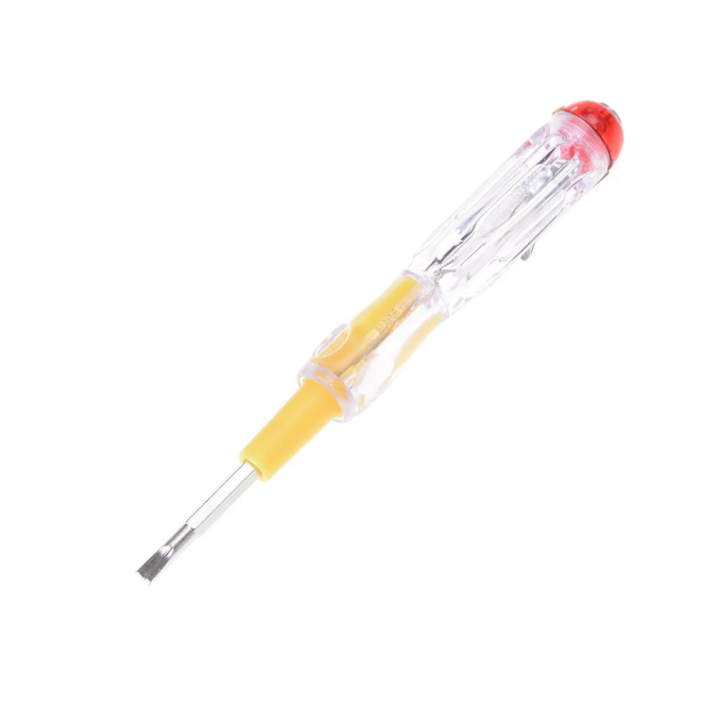 Household Multi-function LED Electric Test Tester Pen Screwdriver Voltage Tester Detector Probe 137mm 1PCS 100-500V