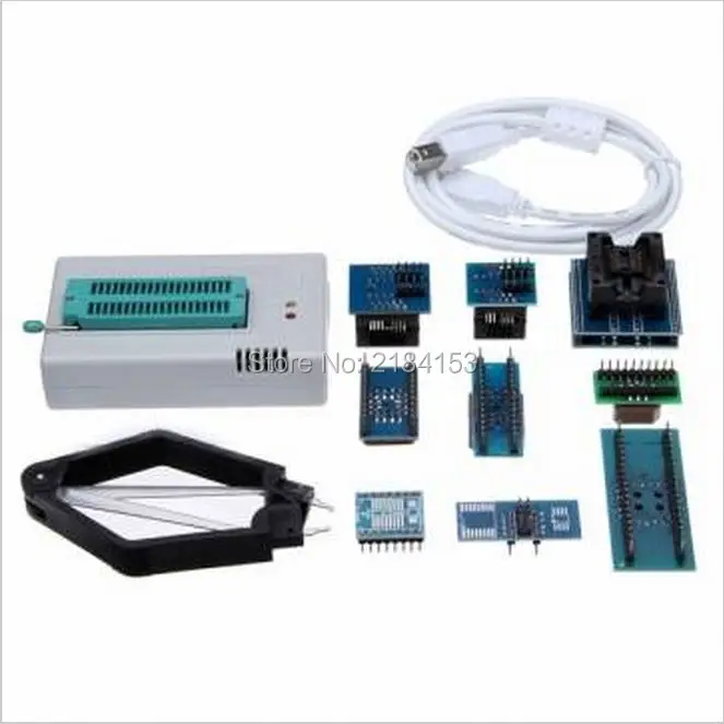 

2019 Mini Pro TL866II PLUS USB BIOS Universal Programmer Kit With 9 Pcs Adapter