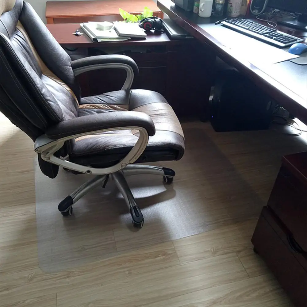 Прозрачный нескользящий прямоугольный коврик для защиты пола самоклеящийся для домашнего офиса стул на колесиках мебель для дивана стол для ног