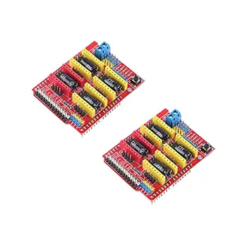 

2pcs V3 Engraver Shield 3D Printer CNC Expansion Board A4988 Driver Board for Arduino