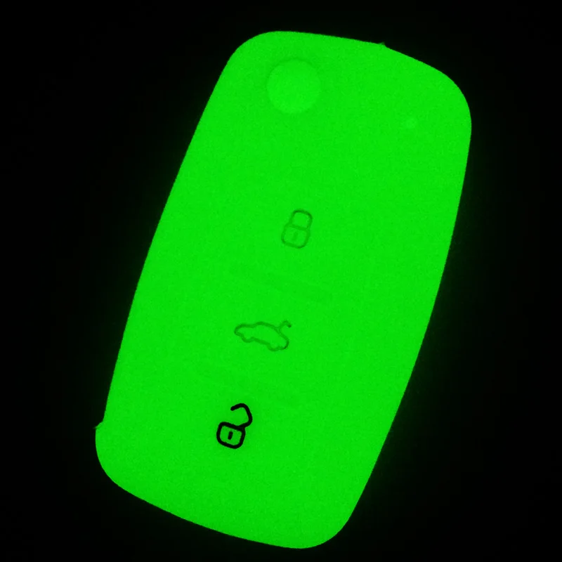 

3 buttons Silicone Car Key Case Cover for Volkswagen VW Golf 4 5 6 Polo Passat Tiguan Bora Touran Jetta Gol Eos B5 Mk6 Beetle