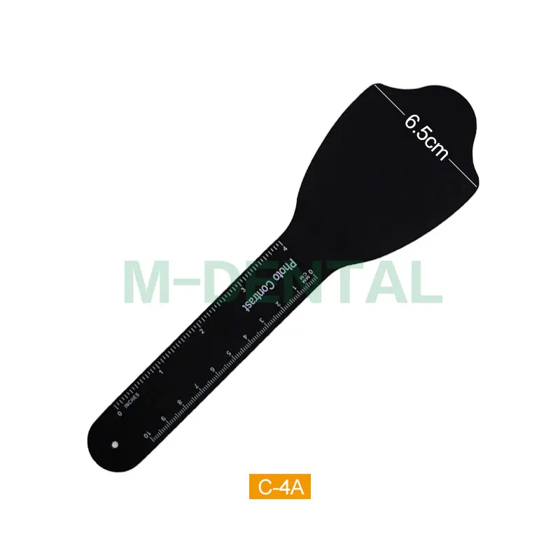 preto da foto oral com marca de escala placa de fundo 4 pçs e Grupo ortodôntico dental bochecha placa imagem contraste autoclavável instrumento 5 Afastadores Cheek & Boca Props