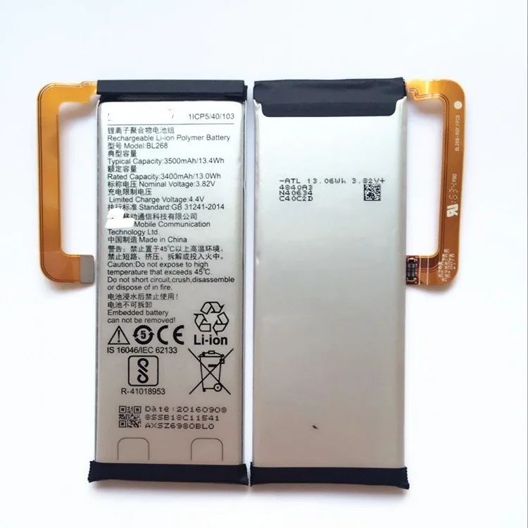 hot New 100% Original Replacement Battery BL268 3500mAh