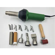 110/220V пластиковый сварочный пистолет Термовоздушная паяльная инструменты виниловый пол сварки Тепловая пушка аксессуары перекрытия горячего дутья фонарь 1600W