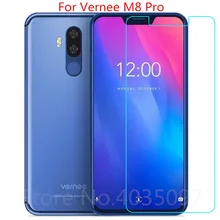 2 шт. закаленное Стекло для Vernee M8 Pro Экран защитная пленка 9 H 2.5D телефон защитный Стекло для Vernee M8 Pro Стекло