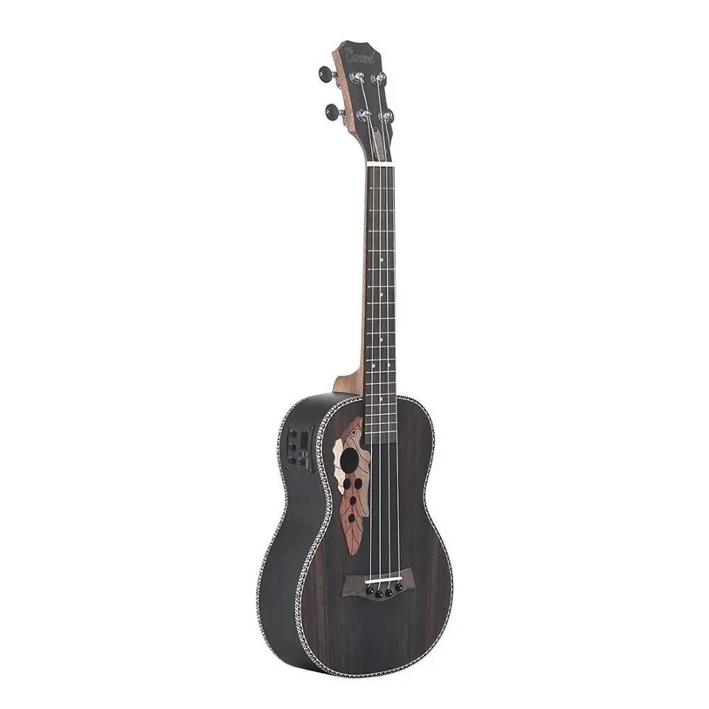 

Caramel CB904 Ebony Baritone Tenor Acoustic and Electric Ukulele with Truss Rod