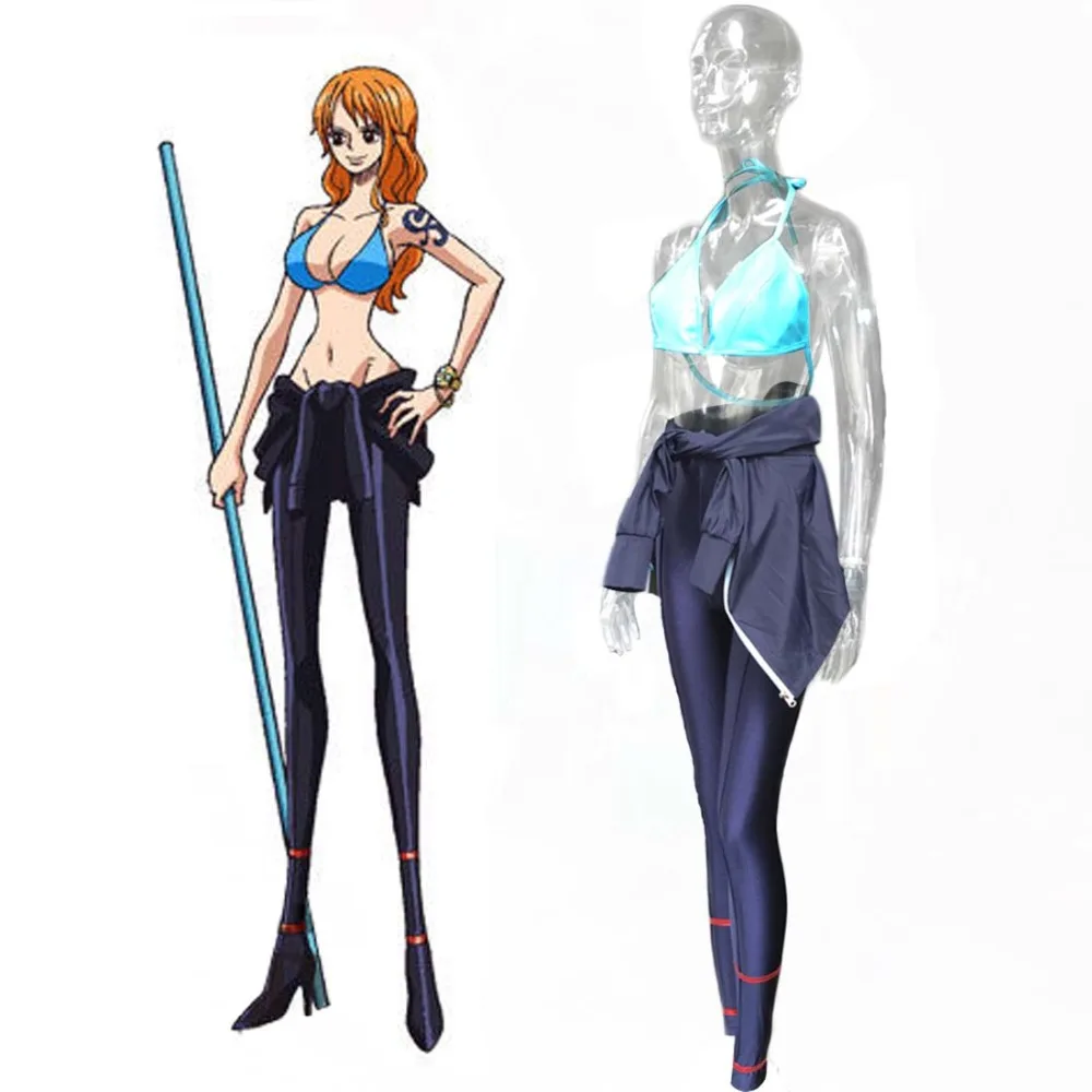 New Anime Movie One Piece Film Gold Straw Hat Pirates font b Nami b font font