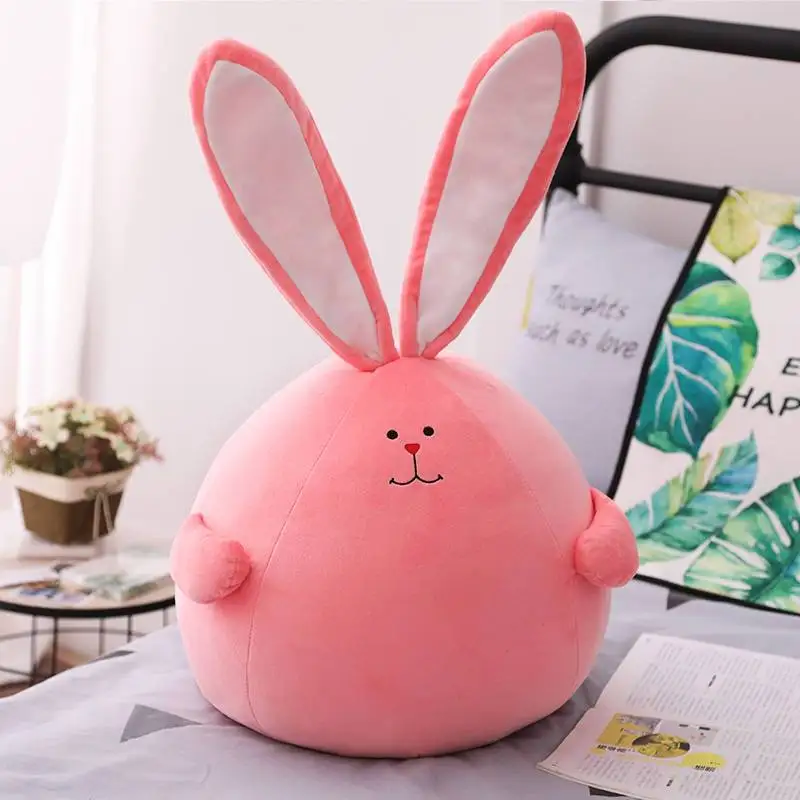 Дропшиппинг Новое поступление peluches Супер Мягкий Кролик Подушка плюшевый кролик животное кукла плюшевая игрушка для детей - Цвет: As picture