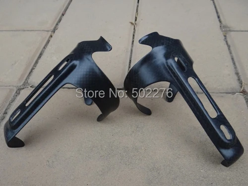 

New Carbon Matt MTB Mountain Road Cyclocross TT Bike water Bottle cage bicycle Holder for all Cycling - 2 Pcs ( CG002 )