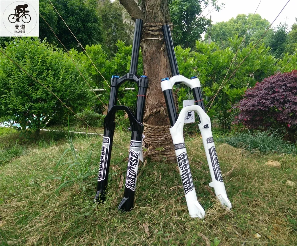 Kalosse 26/27.5er mtb air front fork 26inch forks 125mm travel Disc