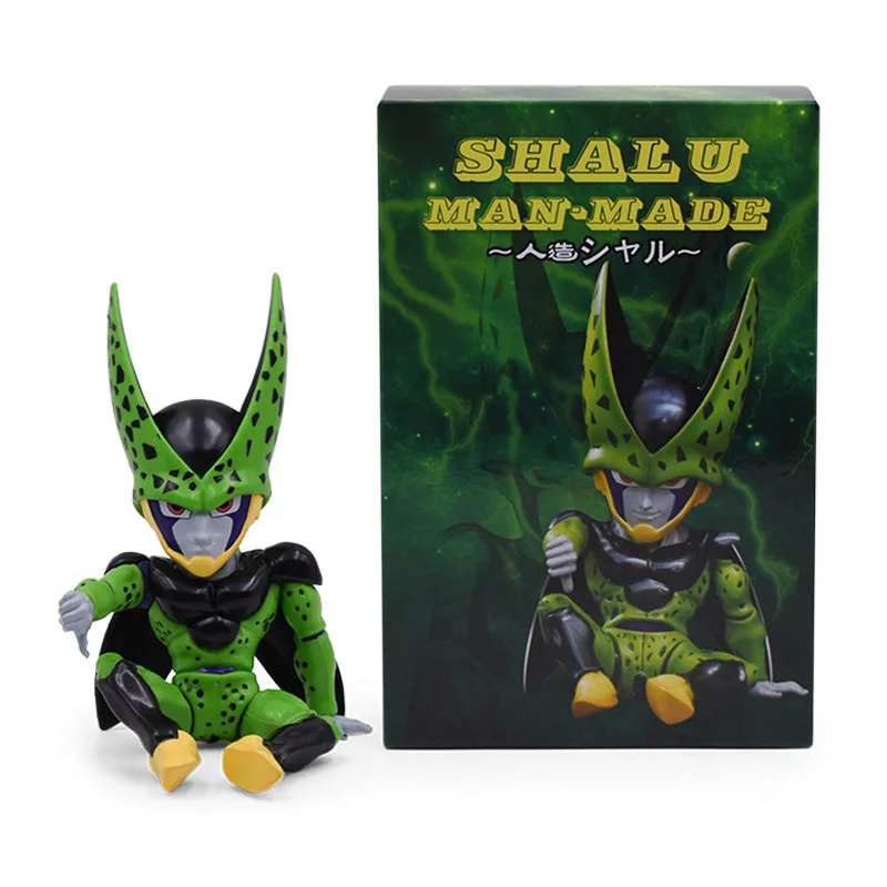 

Anime Dragon Ball Z GK Cell Shalu Man.Made PVC Action Figure Freeza Doll Collectible Model Toy Christmas Gift For Children