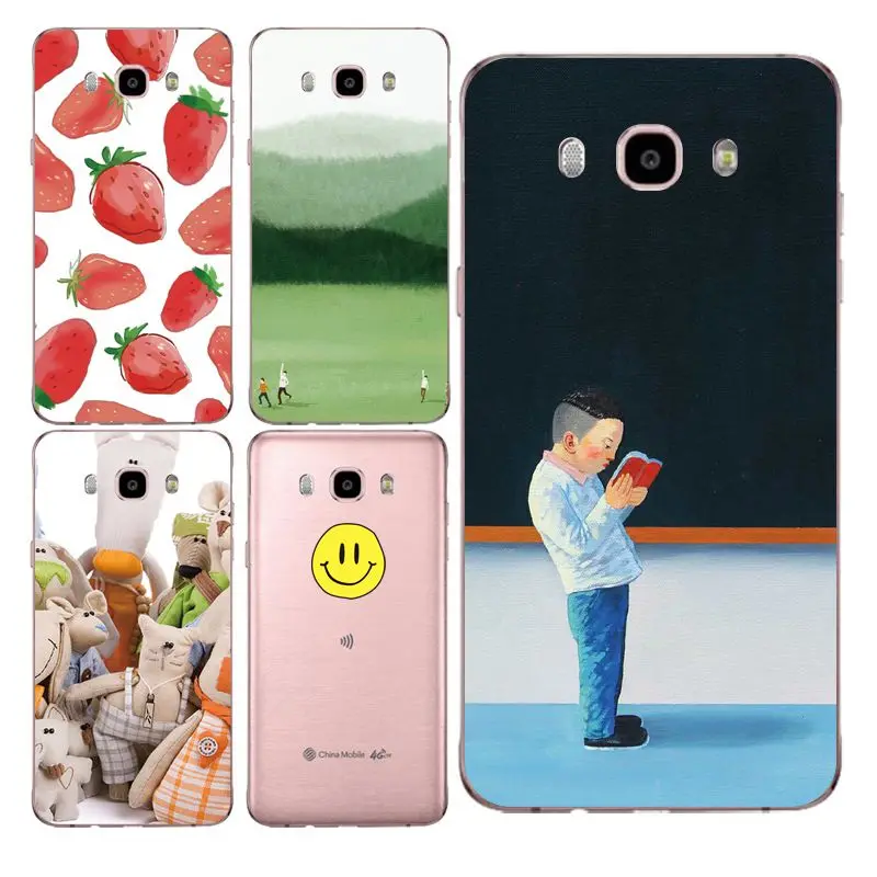 Мягкий прозрачный чехол из ТПУ для Samsung J3 J5 J7 S6 S7 S8 note8 A3 A5 C7 J2prime Smile Flora роскошный
