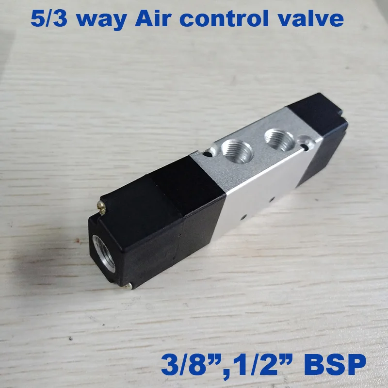 Пневматический клапан 4A330 10 3/8 &quot4A430C/E/P 15 порт 1/2 дюйма BSP 5/3 выход