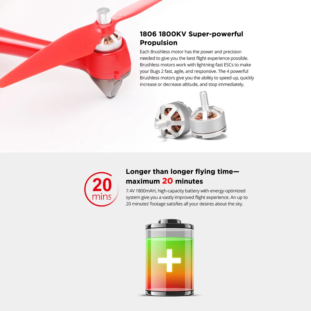 MJX Bugs 2 W B2W RC Quadcopter Brushless Motor RC Drone With 5G WIFI FPV 1080P HD Camera Rc Helicopters VS H501S RC Toys