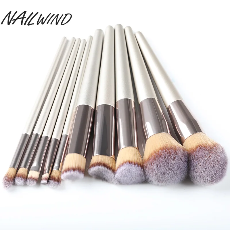 

NAILWIND Makeup Brushes Set Highlighter Cosmetic Pincel Maquiagem Powder Eyeliner Eyeshadow Professional Makeup Brushes
