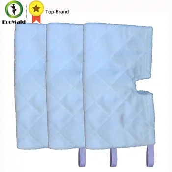 

3 pcs Rectangle Mop For Shark Euro Pro Pocket Steam Series Mop Compatible Replacement Pocket Pads Euro Pro Microfiber S3550