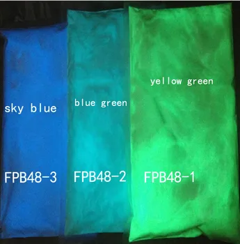 

Large!! 50ml 3color Glow in the Dark Powder Glow Luminous Pigment Craft for Nail Polish,Nail Pigment Powder FPB48