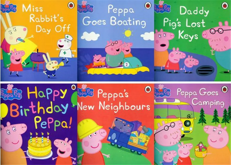 Peppa Pig Livre Enfant Livre Enfants Histoire Livres 6 Pcs Unique Cadeau D Anniversaire Enfants Jouet Enfants Libro Aliexpress Peppa Pig Livre Enfant Livre Enfants Histoire Livres 6 Pcs Unique Cadeau D Anniversaire Enfants Jouet Enfants Libro Aliexpress