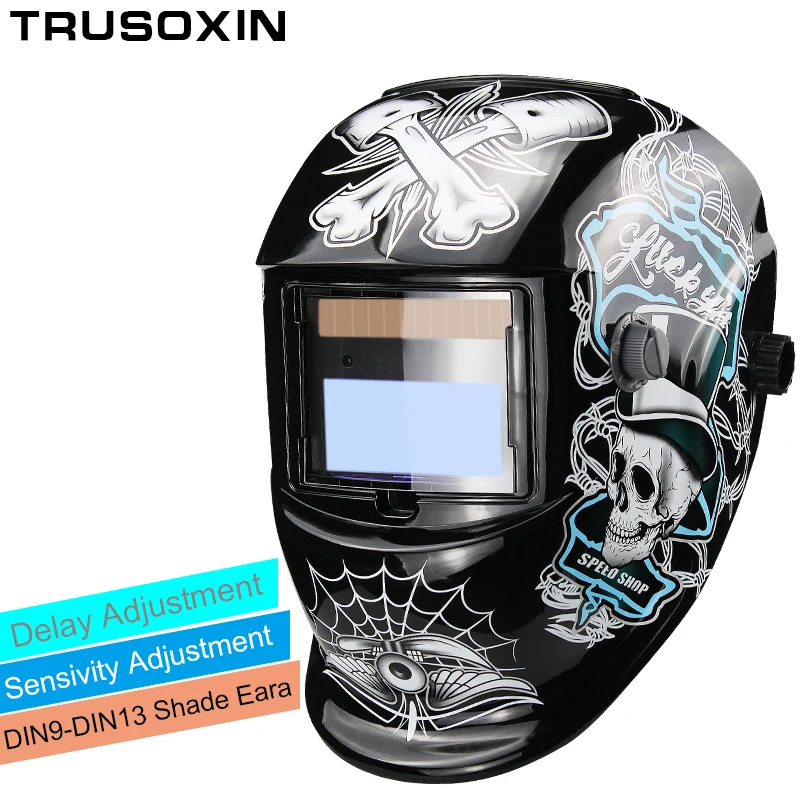 

Sexing apperance LI+solar battery supply outside control auto darkening welding helmet/welder goggles/weld mask free shipping