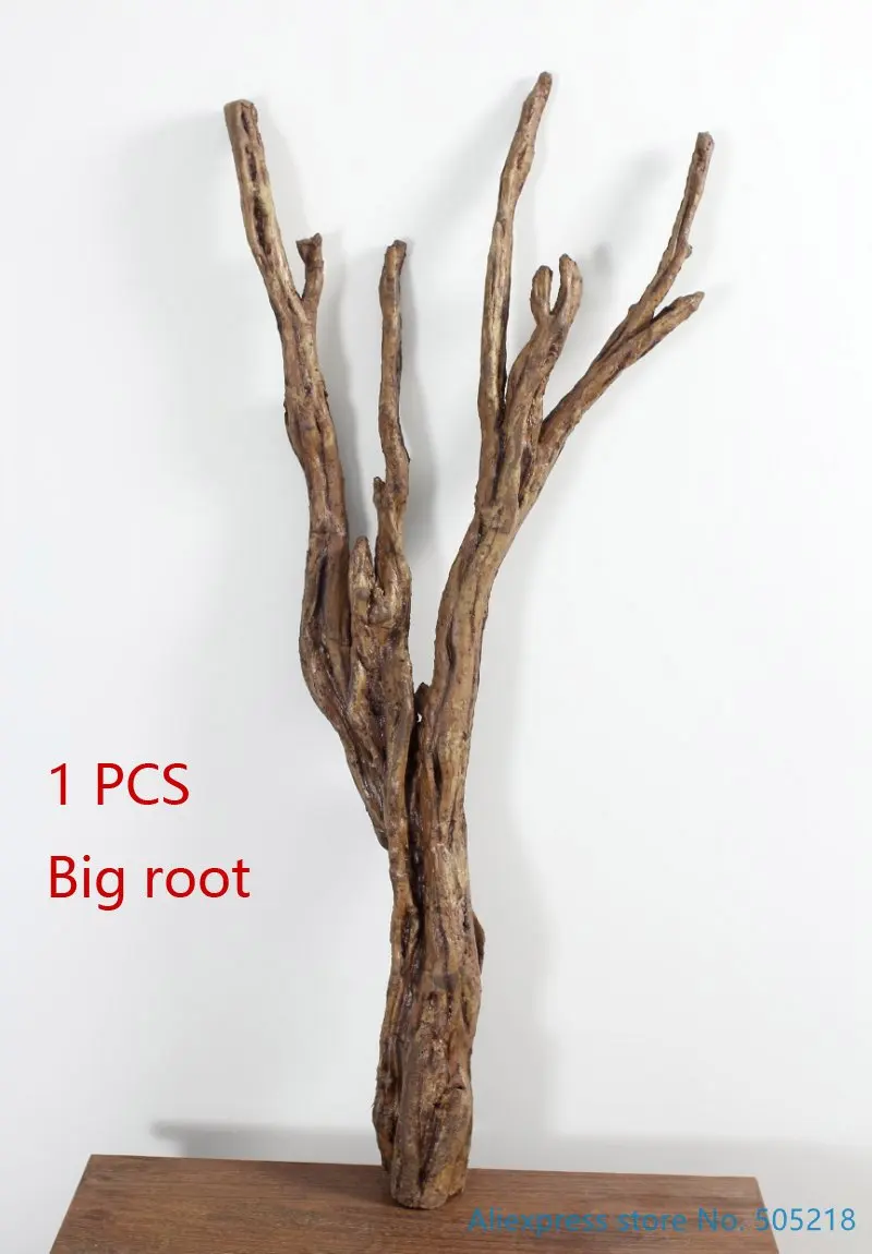 1 шт. искусственные гибкие мягкие пластиковые сухие ветки корень дерева украшения дома сценические свойства F414