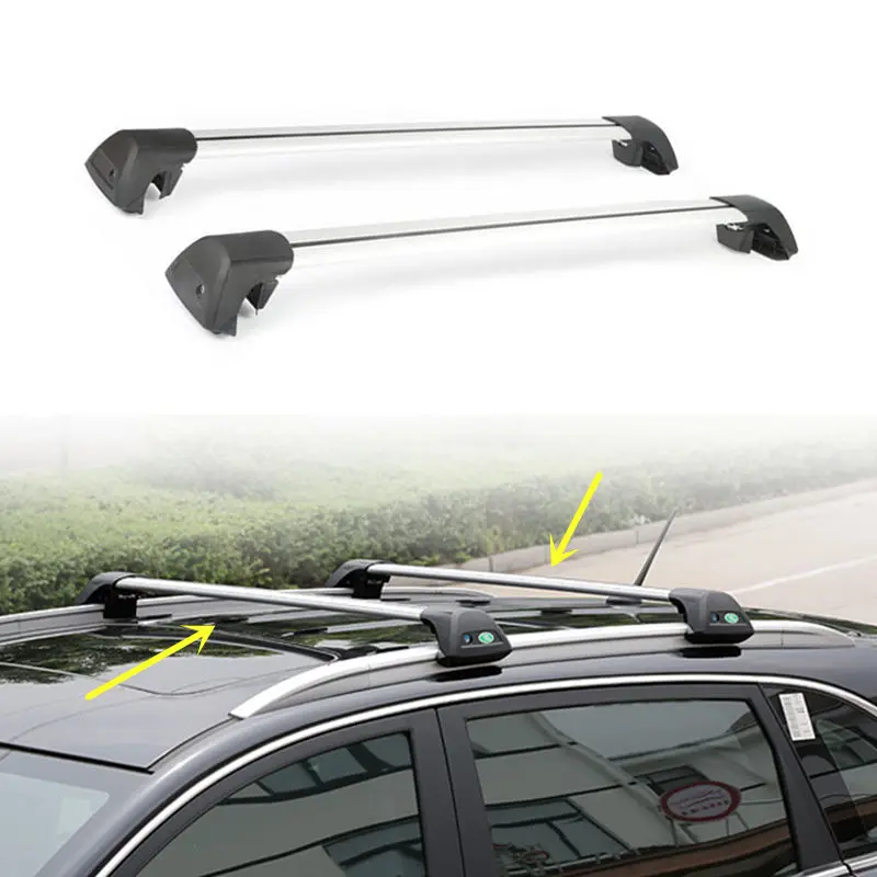 

For Infiniti QX60/FX35 2014-2016 A Pair Top Cross Bar Roof Cargo Luggage Rack