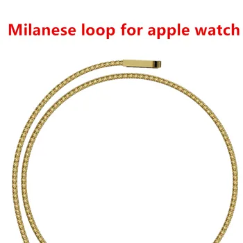 

Milanese Mesh Loop for apple watch Magnetic Clasp Stainless Steel Replacement Band for Apple Watch Series 4 Series 3 Series 2 1
