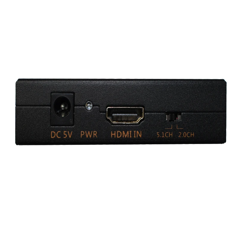 Адаптер преобразователя HDMI DVI с оптическим выходом и аудиоразъемом 3 5 мм для HD ТВ