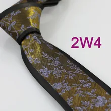 Мужские дизайнерские Галстуки YIBEI Coachella с черной каймой, золотые, модные, сиреневые, с цветочным принтом, Gravata Masculino, мужские галстуки