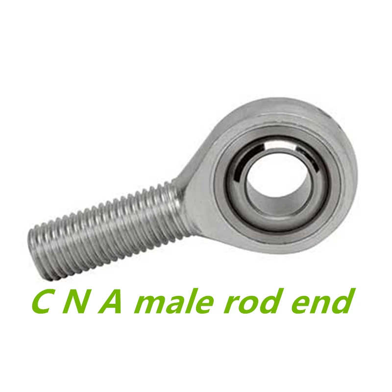 

10pcs/Lot 6mm Male Right Hand Thread Rod End Joint Bearing Metric Thread M6x1.0mm SA6T/K POSA6 M6