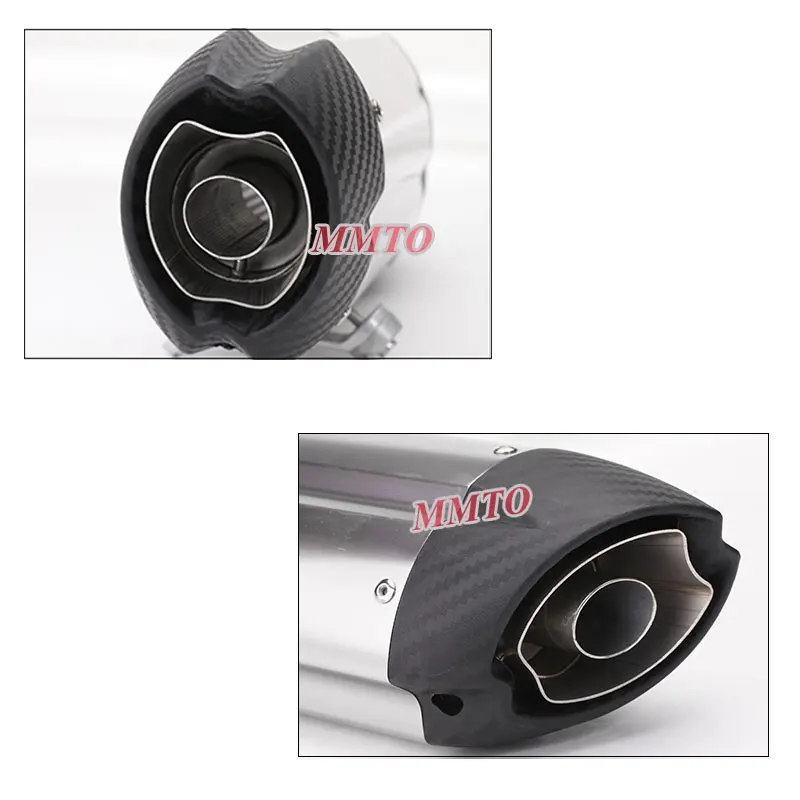 Akrapovic выхлопная мотоциклетная горшка Echappement Escape Moto Mivv труба Universel DB killer глушитель