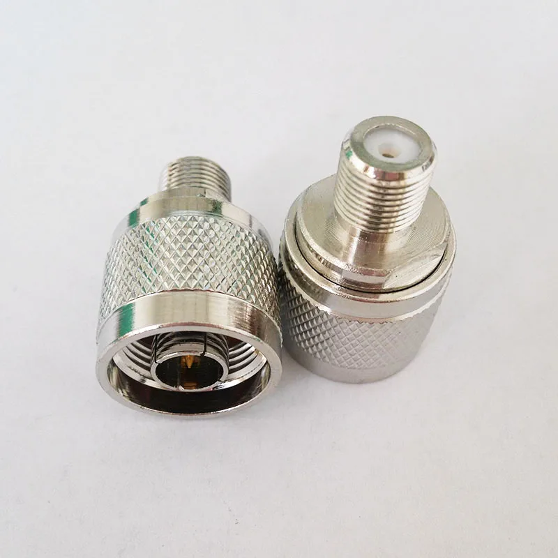 

N Type male plug to F female Jack coaxial adapter connector for Wireless antenna