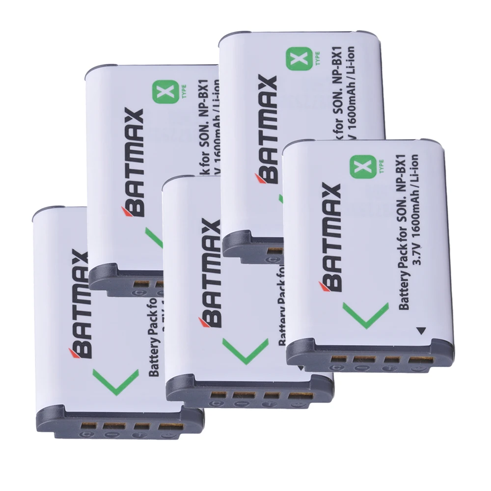 Online 5 Stücke NPBX1 NP BX1 NP BX1 Akkus + LCD Dual USB Ladegerät für Sony DSC RX1 RX100 AS100V M3 M2 HX300 HX400 HX50 HX60 GWP88