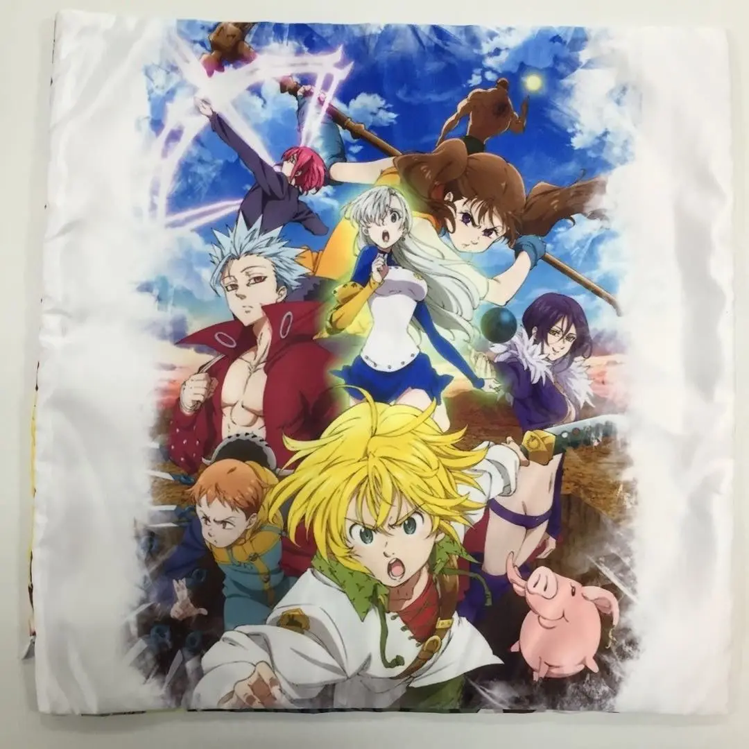 Новинка Nanatsu no Taizai The Seven Deadly Sins две боковые наволочки обнимающая диванная Подушка Обложка косплей подарок 217