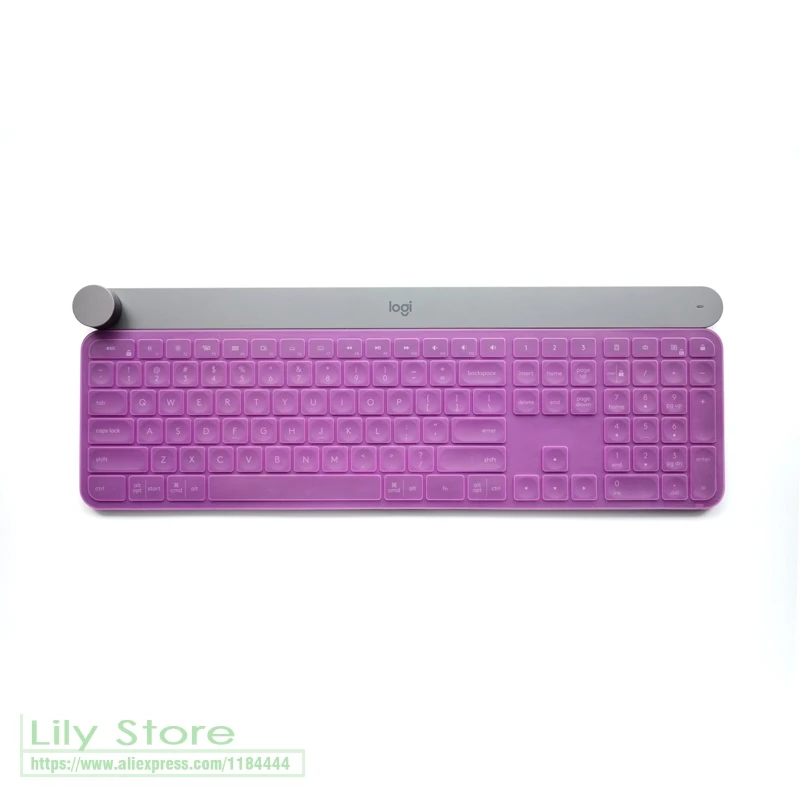 Для беспроводной клавиатуры logitech Craft механическая клавиатура защитная пленка для кожи игра офисная настольная клавиатура защита от пыли