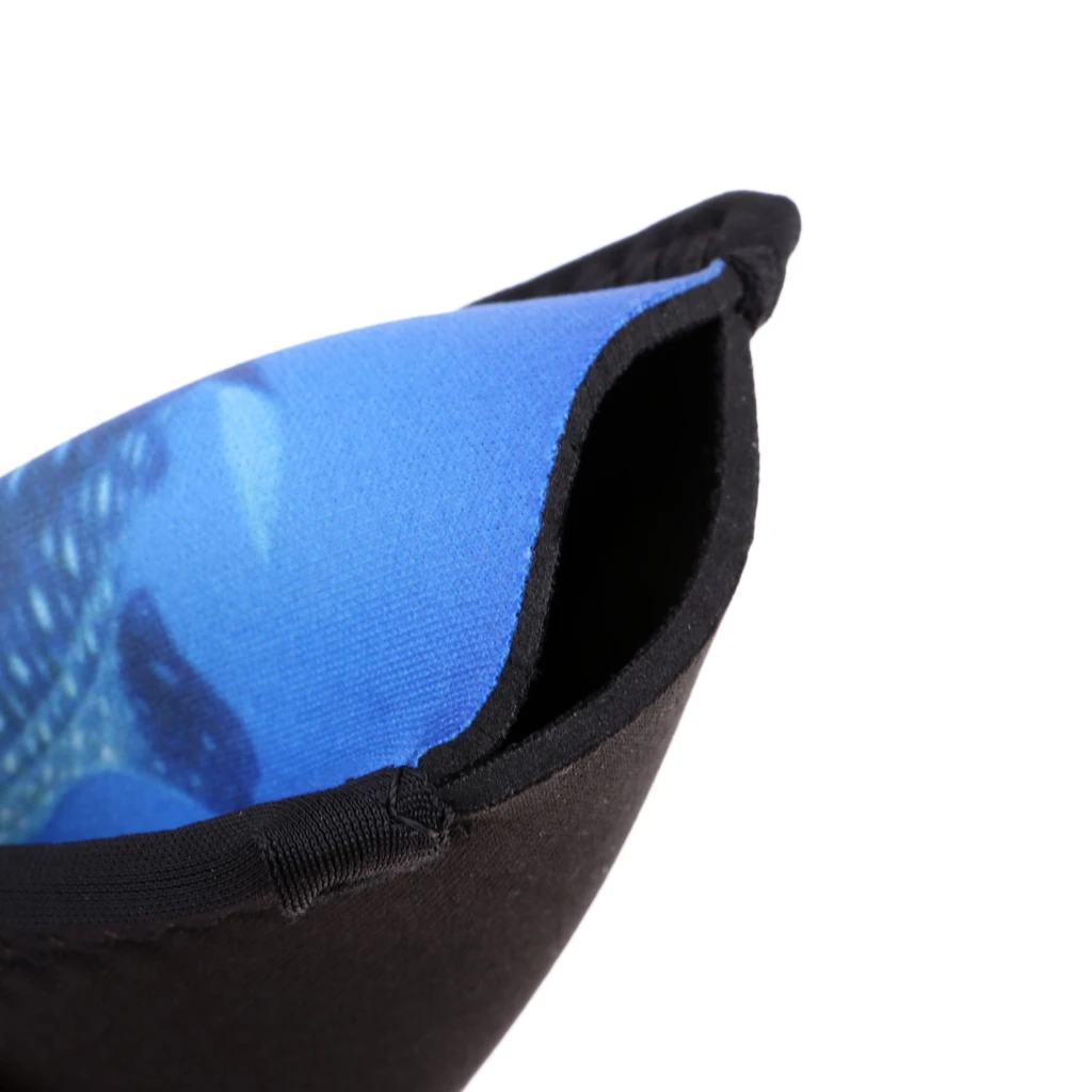 Neoprene Scuba Diving Mask Head Strap Cover Mask Padded Protect Long Hair Band Strap-Wrapper Underwater Snorkeling Whale Pattern