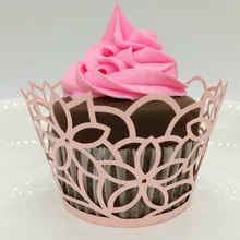 Лазерная резка 100 шт./компл. Вайн филигрань кекс облака Дизайн торт Бумага Обёрточная бумага на рифленой Обёрточная бумага окружающих края День рождения 6Z