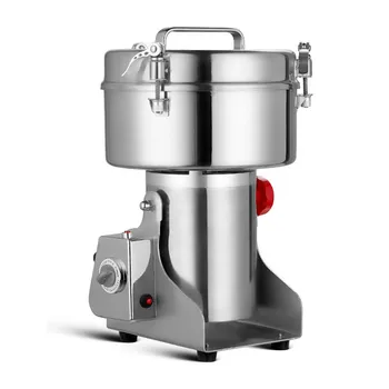 

2000g Stainless Steel Large-scale Mill Grinder Electric Food Processor Crusher for Chinese Medicinal Materials Kitchen Appliance