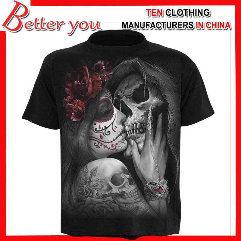 

Summer new large size men's t-shirt European and American men's round neck 3D digital printing short-sleeved T-shirt